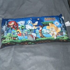 Sonic Licensed Character Kids Body Pillow 17"x34" Brand New w/ Tags